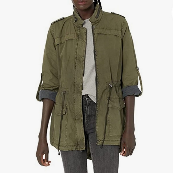 Levi's Legacy Cotton Lightweight Fishtail Anorak Jacket Womens XS - Picture 9 of 9